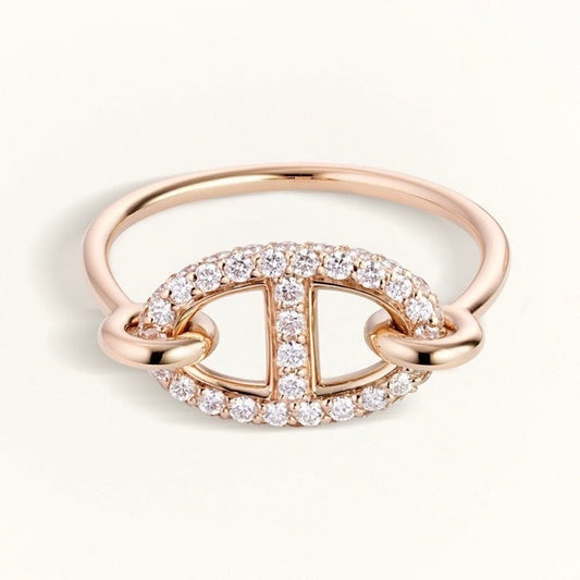 [RAFFINE]RONDE SMALL DIAMOND RING