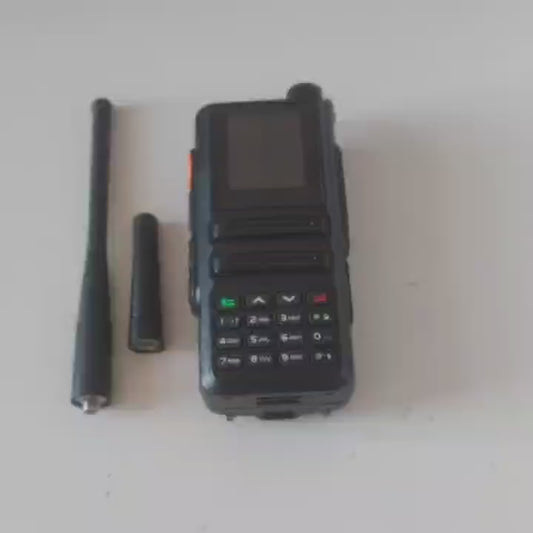 UHF VHF WiFi 2G 3G 4G Dual Mode Walkie Talkie Zello Global POC with Sim Card Analog and Network for Radio