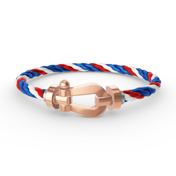 [RAFFINE]FORCE LARGE HORSESHOE NO DIAMOND BRACELET ROSE GOLD