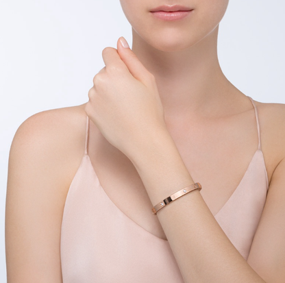 [RAFFINE]LOVE BRACELET 6.1MM 4 DIAMONDS