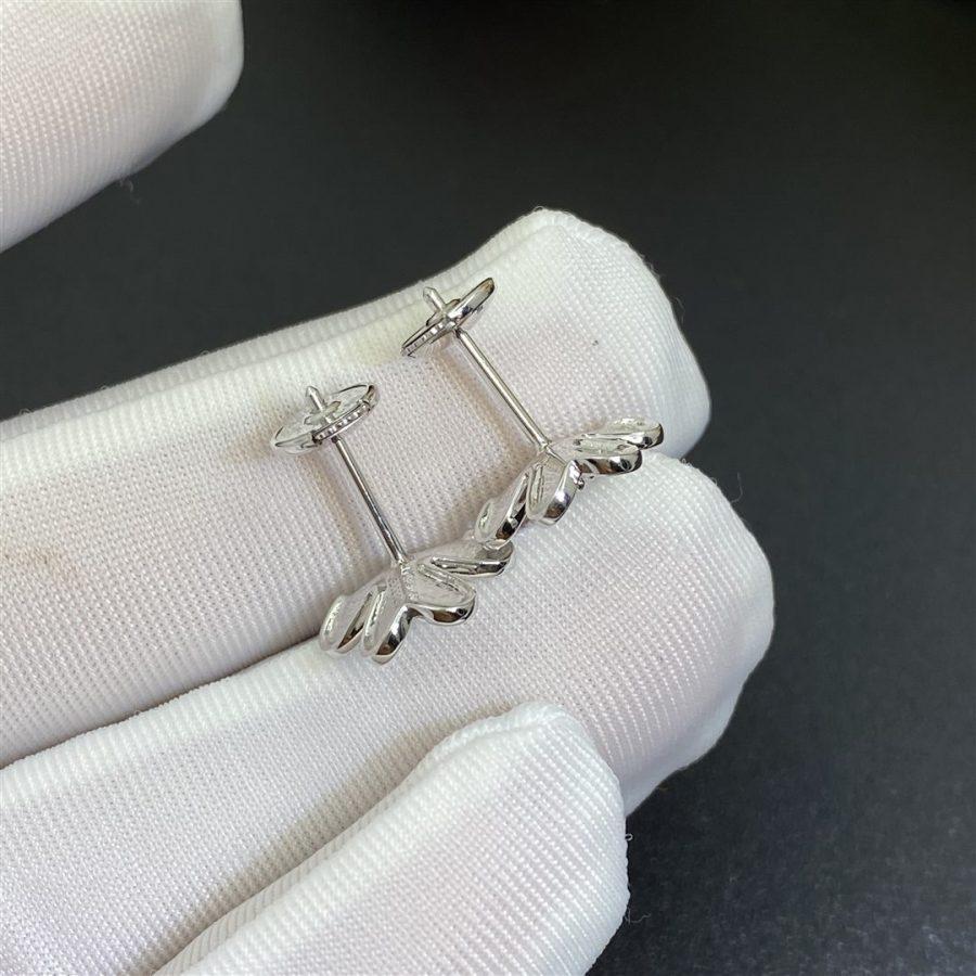 [RAFFINE]FRIVOLE MINI SILVER FLOWER EARRINGS