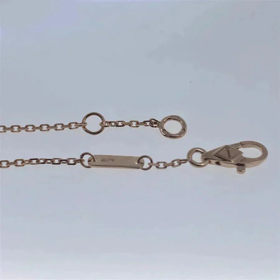 [RAFFINE]CLOVER WHITE MOP SINGLE FLOWER BRACELET