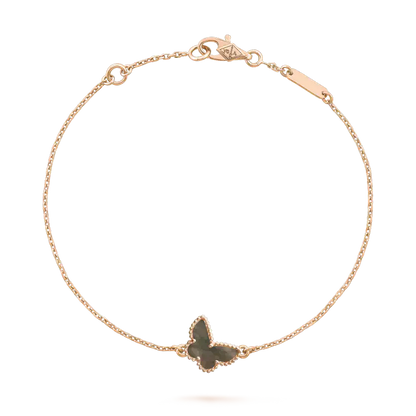 [RAFFINE]BUTTERFLY ONYX  BUTTERFLY BRACELET