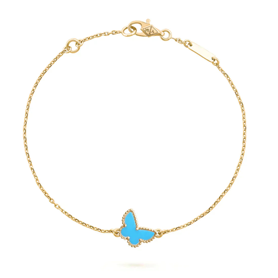 [RAFFINE]BUTTERFLY TURQUOISE BUTTERFLY BRACELET