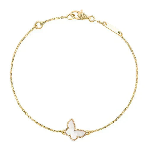 [RAFFINE]BUTTERFLY DARK MOP BUTTERFLY BRACELET