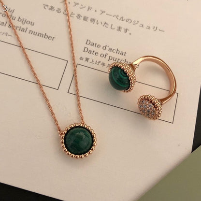 [RAFFINE]PERLEE COULEURS DIAMOND ROSE GOLD BETWEEN THE FINGER RING