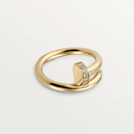 [RAFFINE]JUSTE RING 2.65MM GOLD DIAMOND